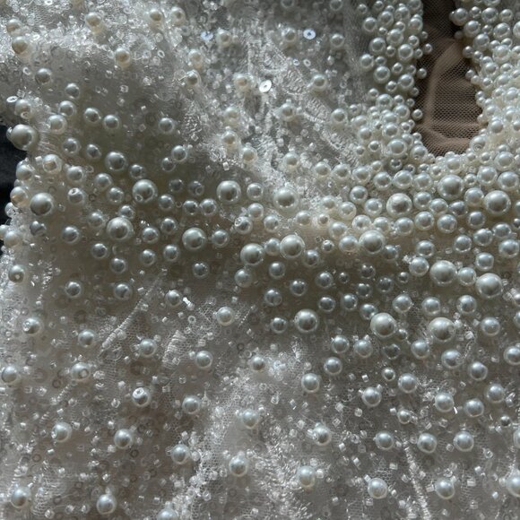 NEW Oksana Chorna Cornelia Beaded Wedding Dress - Picture 4 of 8